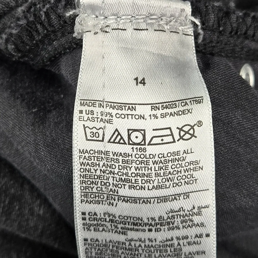 Old Navy Women‎ Jeans 14 Black Denim Flare 30